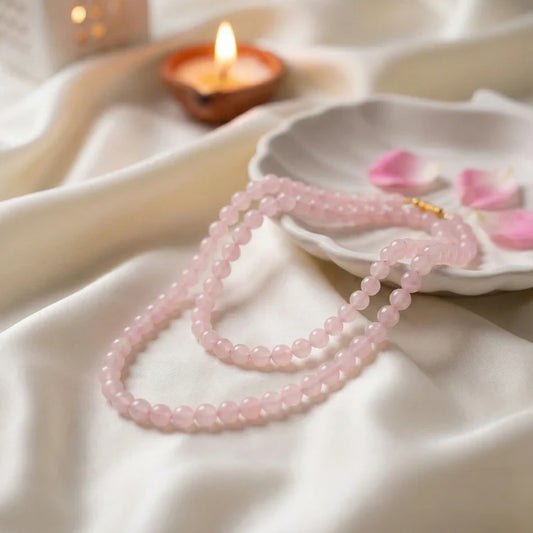 Rose Quartz Mala